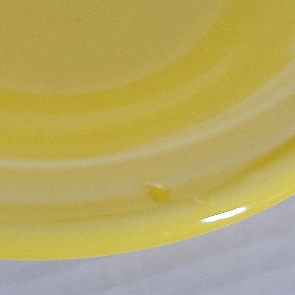 Fiestaware Fiesta Small Stacking Cereal Bowl Sunflower Yellow Ceramic 11 Oz - Picture 7 of 14